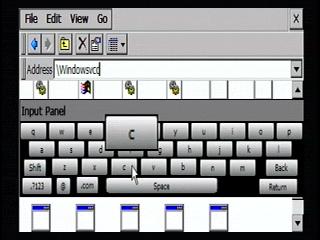 Sample layout on Windows CE